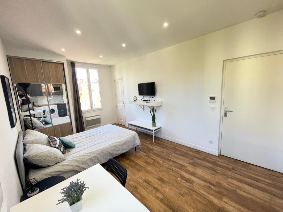 Nice Renting - Cambrai02 - Studio Beach Sea View - Ac - Promenade Des Anglais Ngoại thất bức ảnh