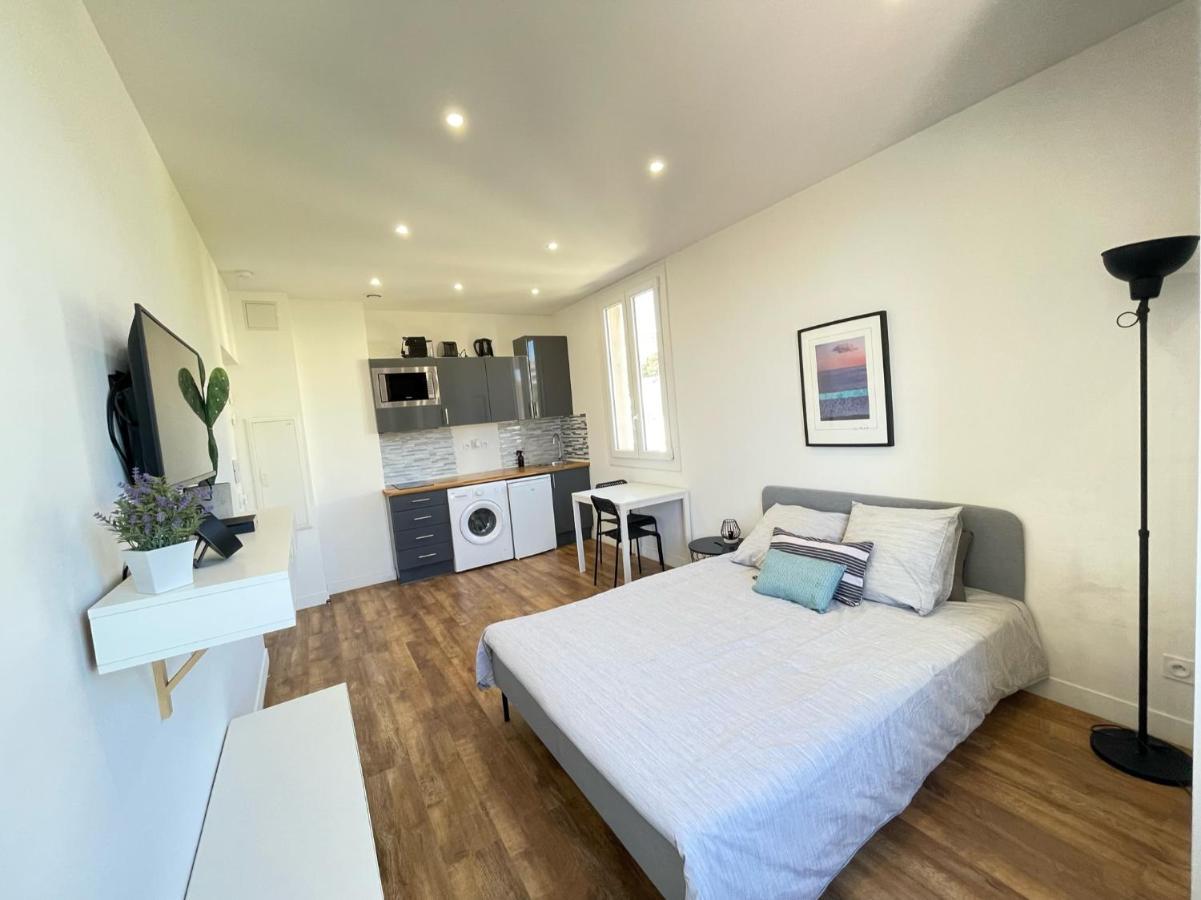 Nice Renting - Cambrai02 - Studio Beach Sea View - Ac - Promenade Des Anglais Ngoại thất bức ảnh