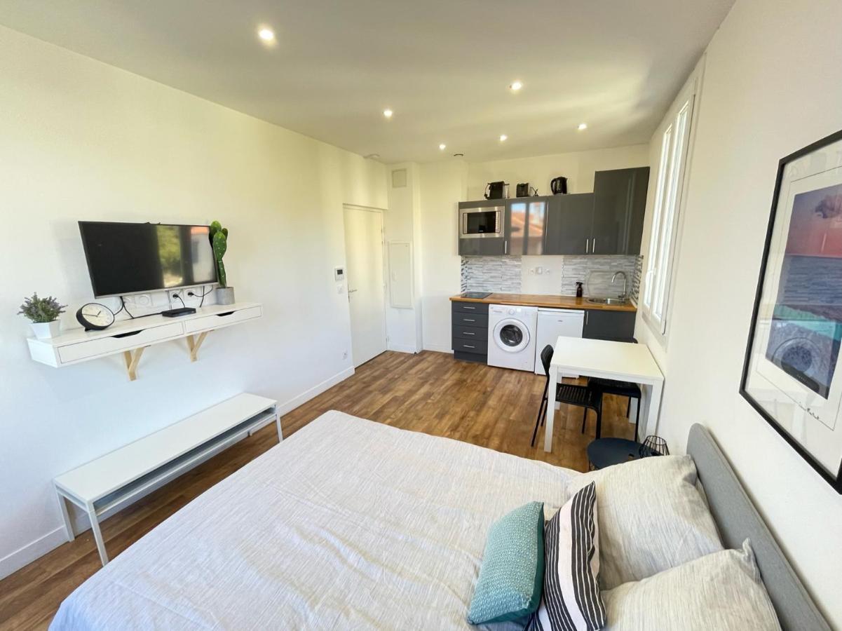 Nice Renting - Cambrai02 - Studio Beach Sea View - Ac - Promenade Des Anglais Ngoại thất bức ảnh